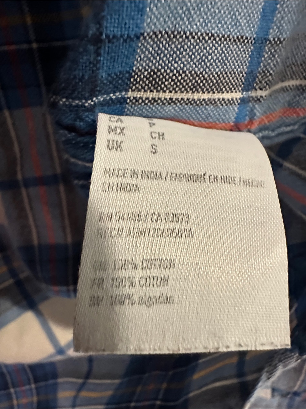 AMERICAN EAGLE Unisex Plaid Button-Down Shirt Sz S Seriously Soft Cotton Country - Picture 9 of 14
